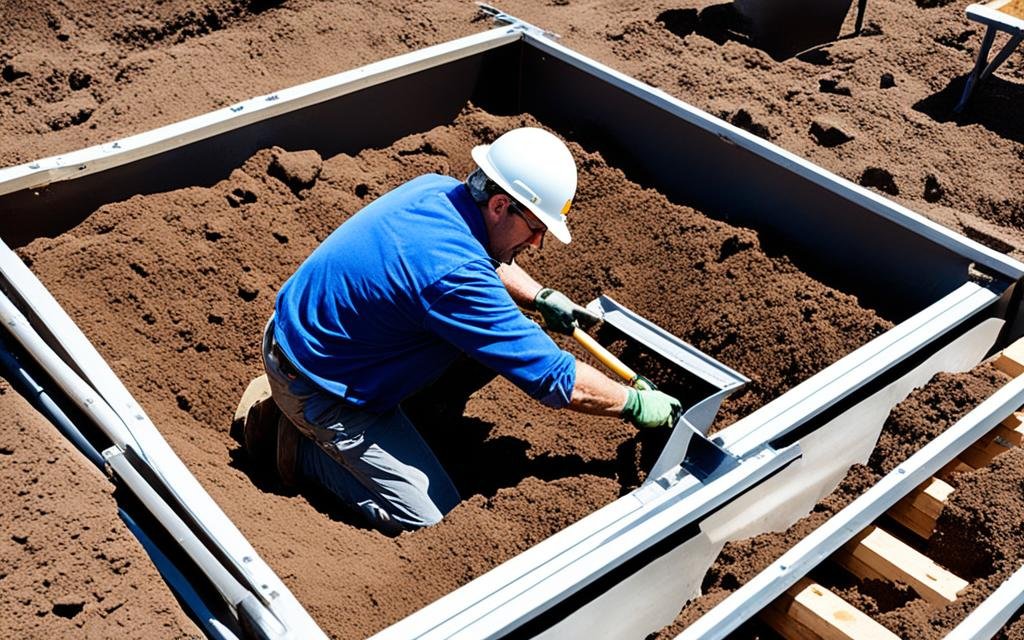 building greenhouse foundation