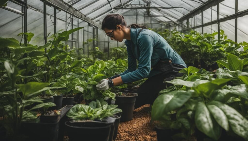 greenhouse moisture control